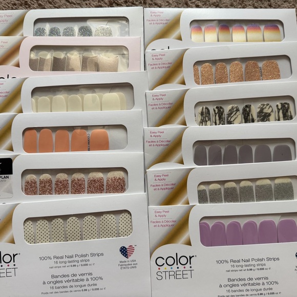 Color Street Nail Polish Strips Collection